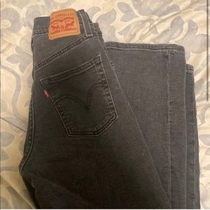 levi’s ribcage straight size 24